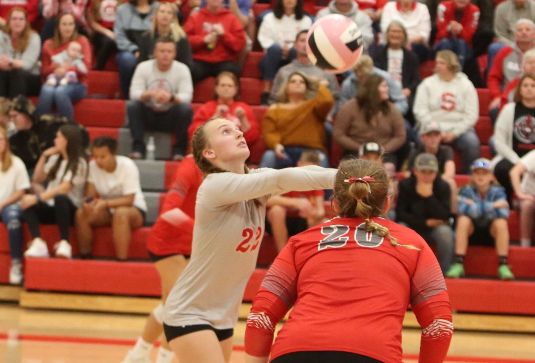 St. Ansgar volleyball vs Turkey Valley Class 1A Region 5 Quarterfinals - Schwiesow